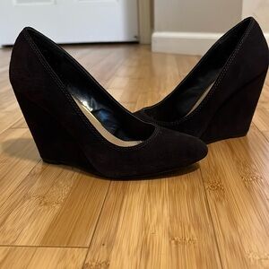 Jessica Simpson suede wedges